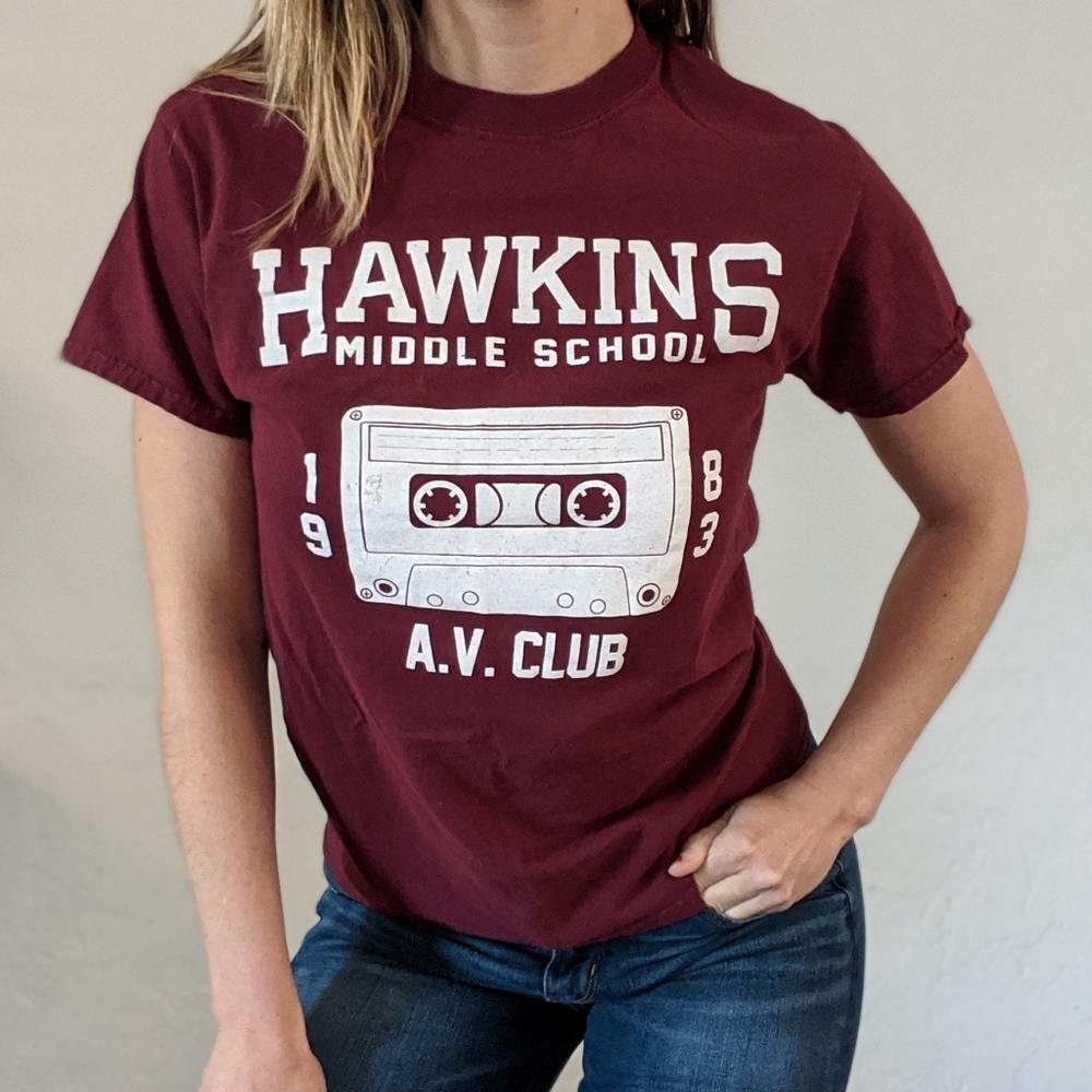 Hawkins middle School t-shirt